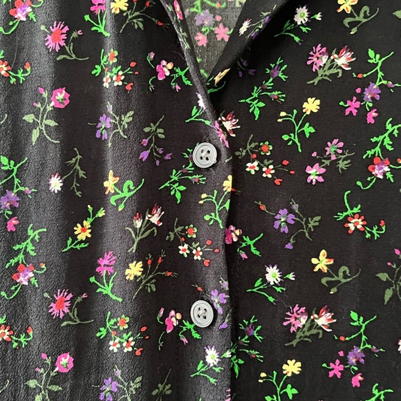 ASO Violet Harmon in AHS Black Floral Dress Small - Picture 2 of 5
